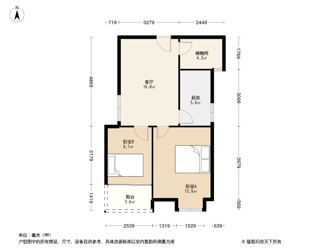 滨湖顺园户型图