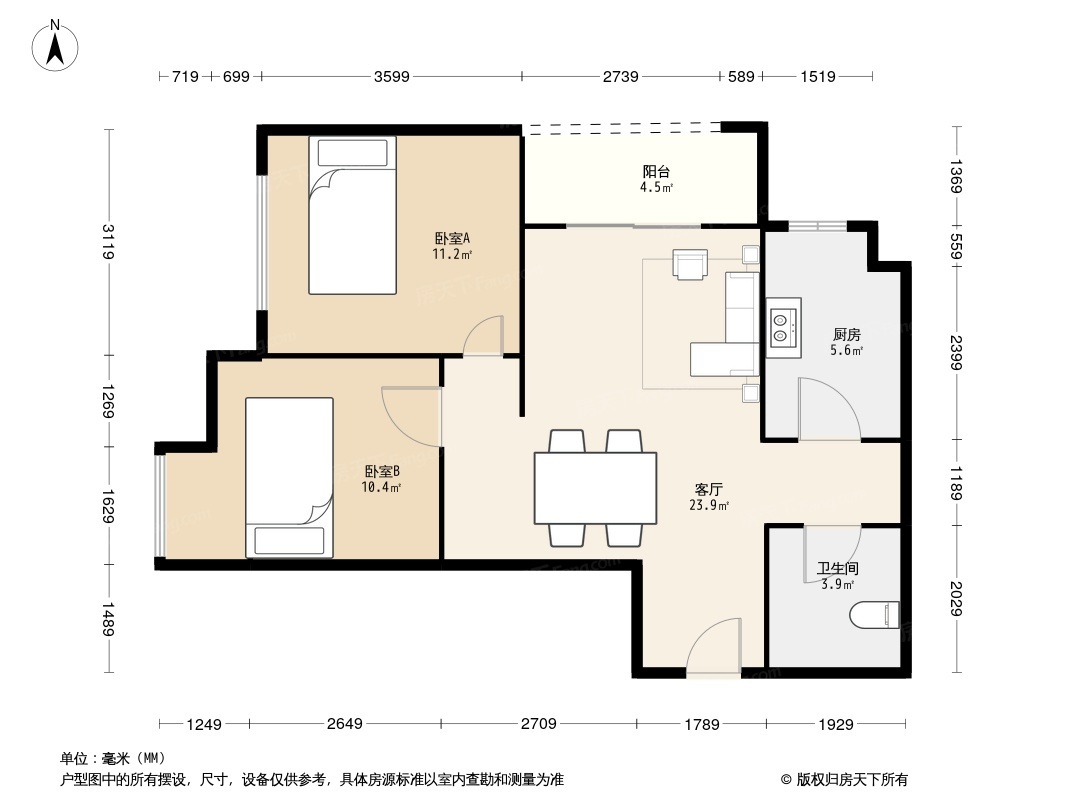 和昌都汇华郡户型图