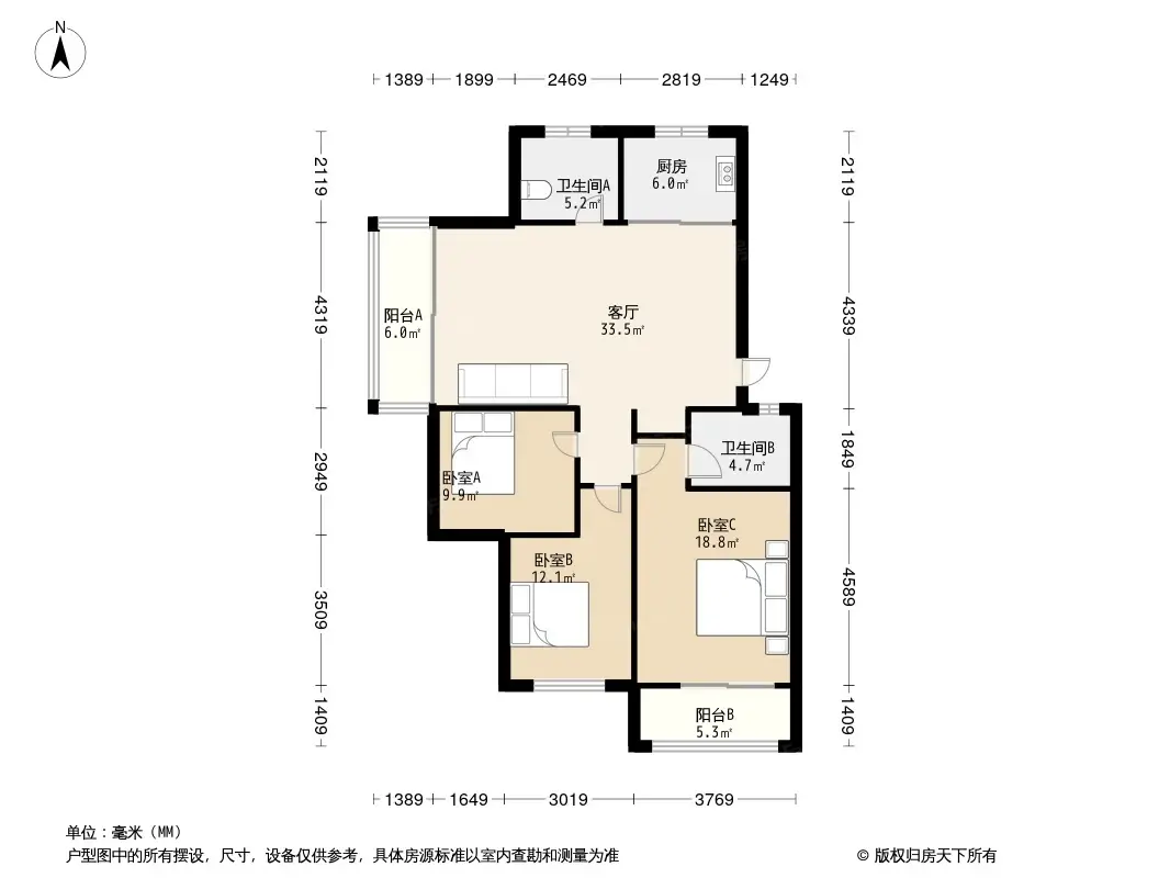 花溪龙庭户型图