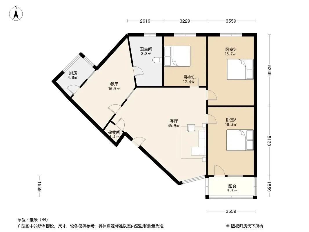 中原区教师住宅小区户型图