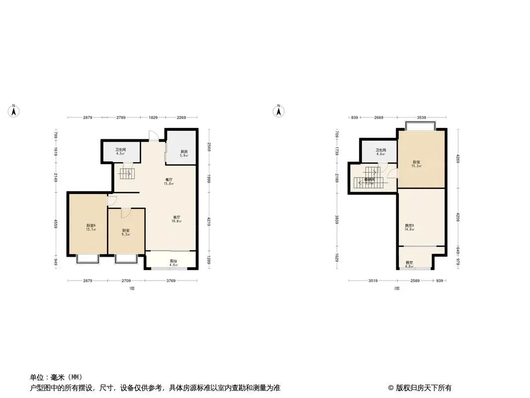 禹洲·郎溪上里户型图