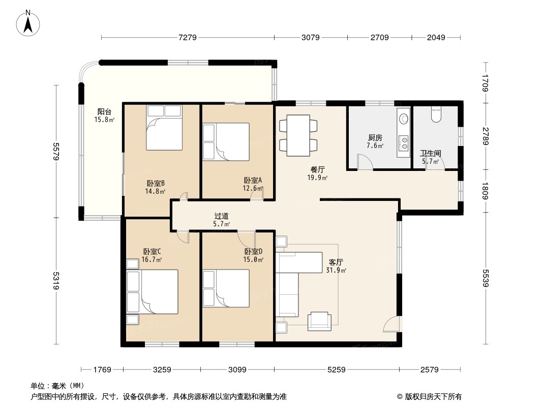 邮电局家属院户型图