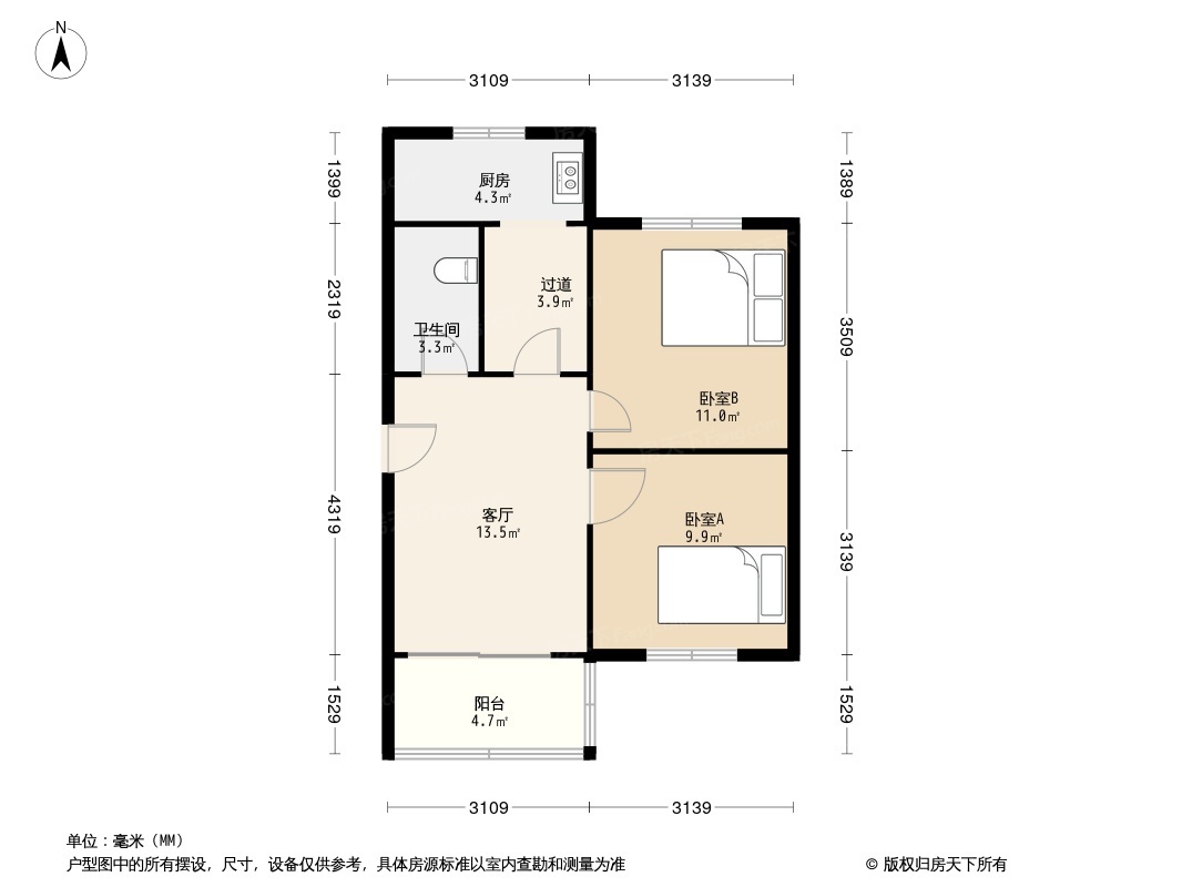 丰庆路公安局家属院户型图