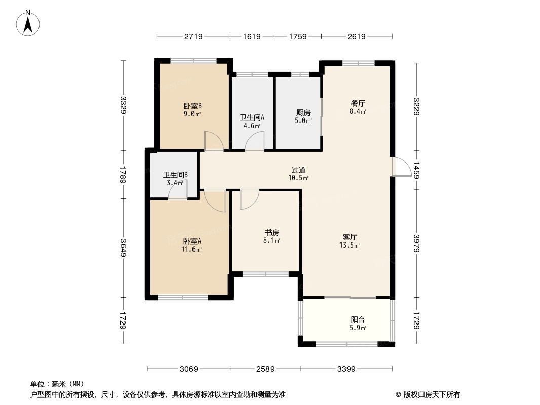 黄山印户型图