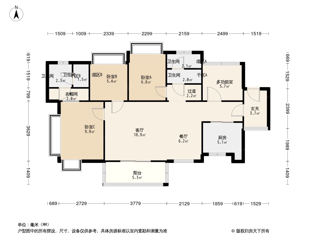 越秀逸泉锦翠户型图