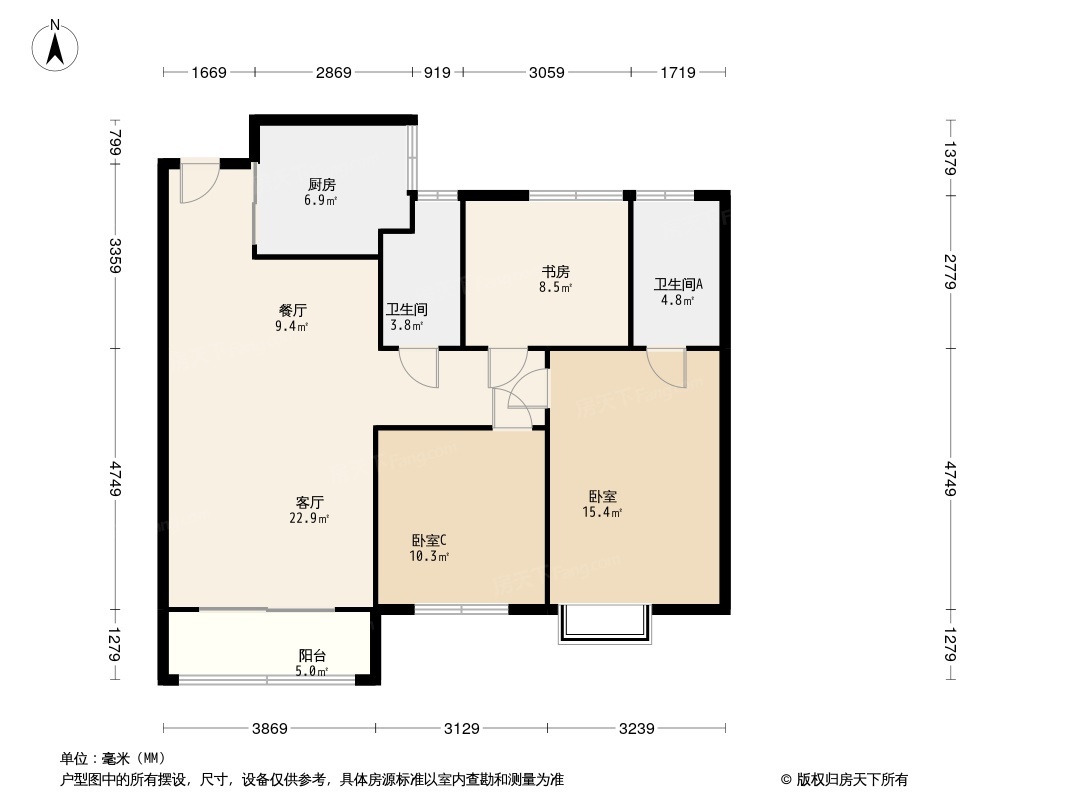 君合天玺户型图