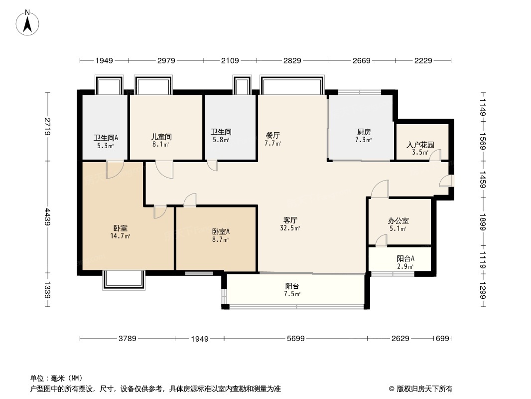 东原印江澜户型图