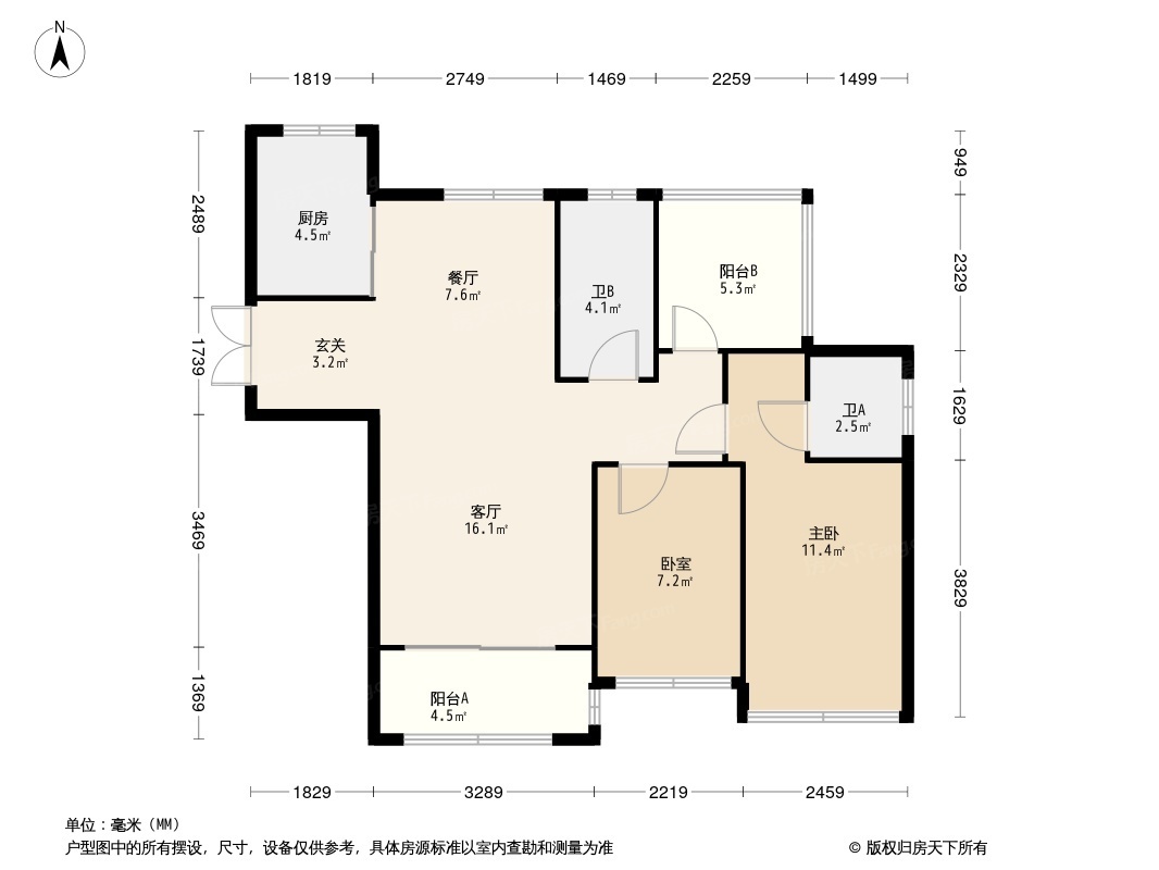 江滨华府户型图