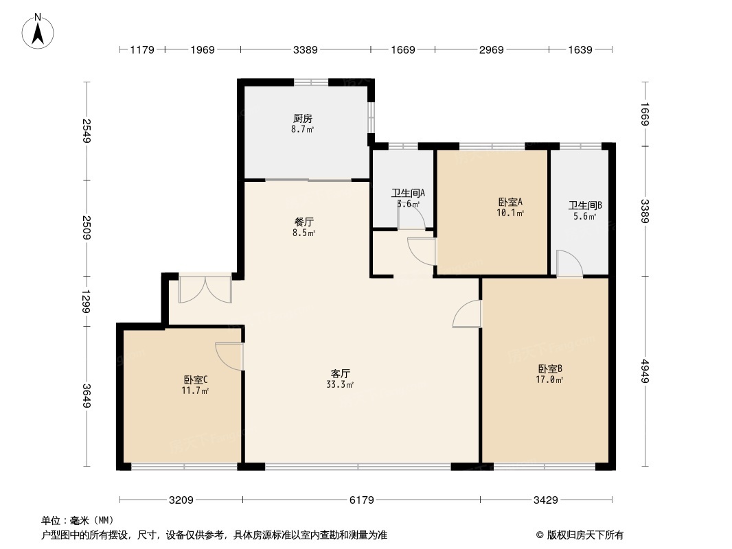 中海天空之镜户型图