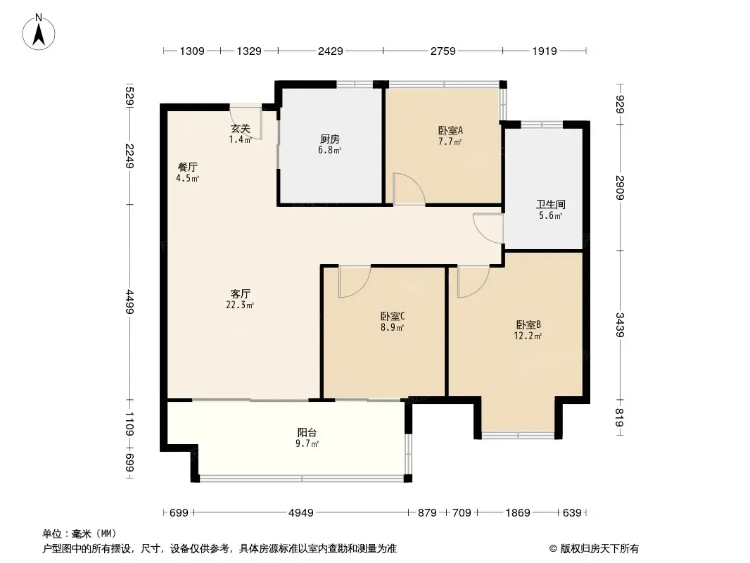 佳源金科阅庐春晓户型图