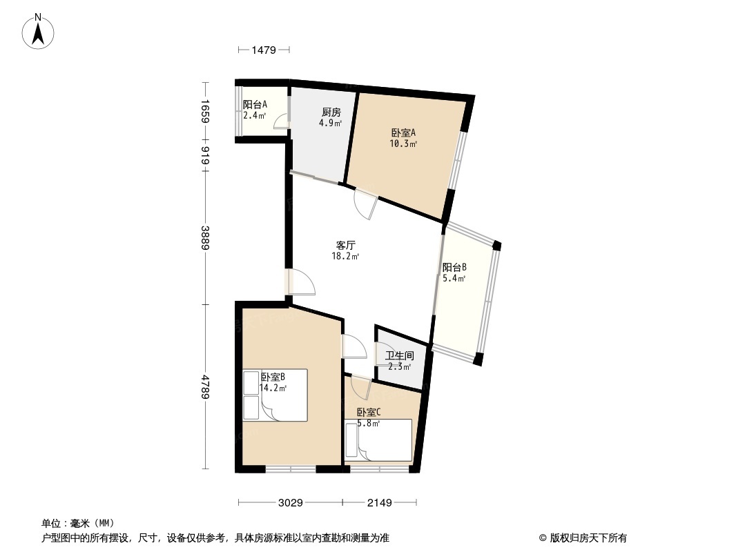 宣西小区户型图