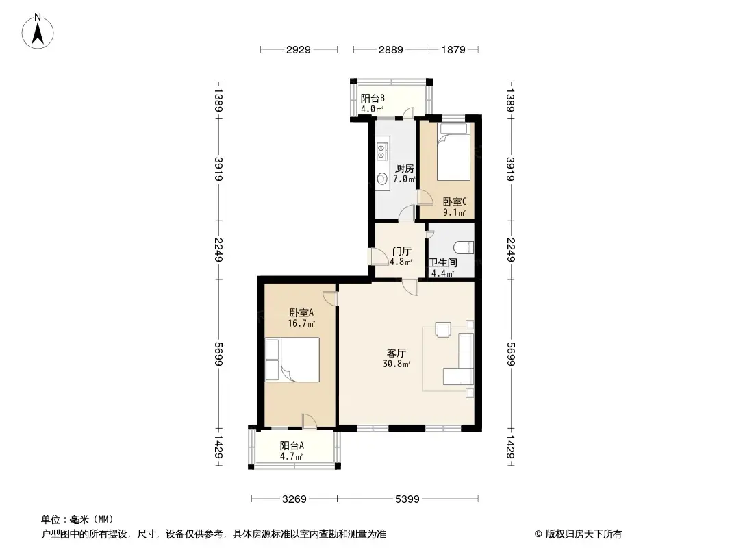 霁虹小区户型图