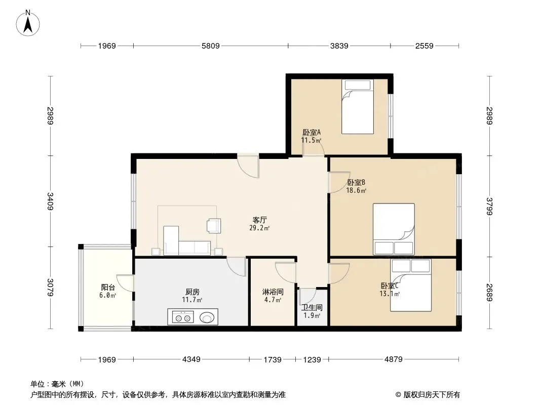 拉林新村户型图