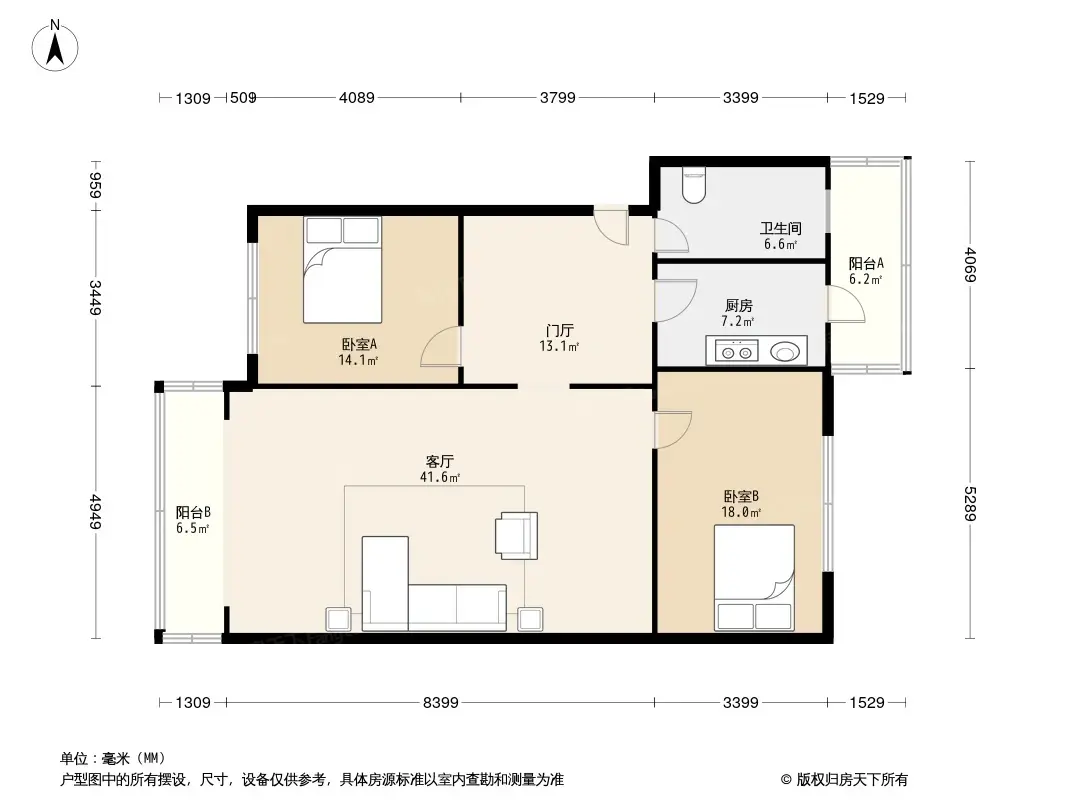 一曼街小区户型图