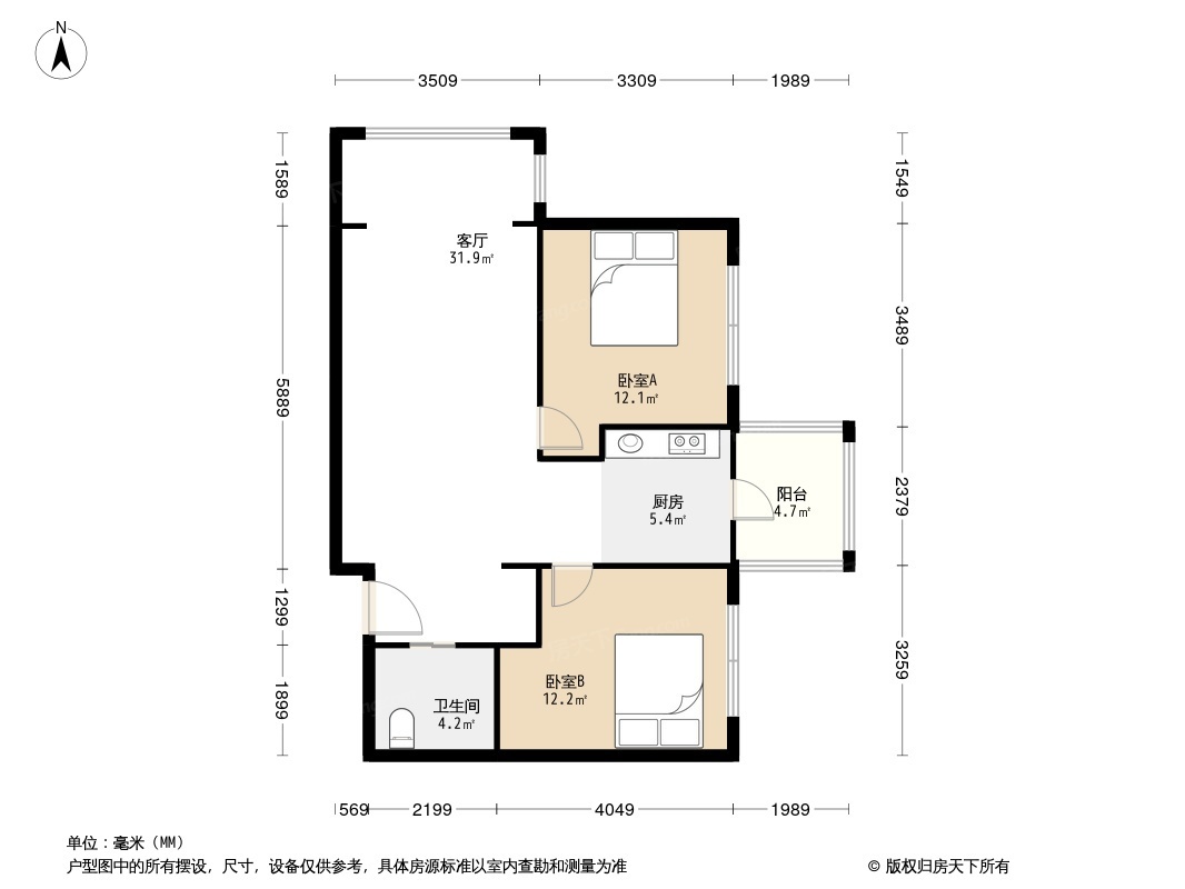 高鑫首府户型图