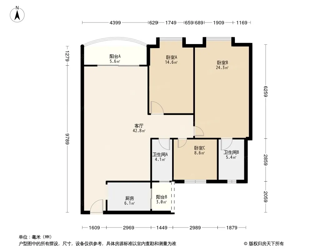 碧怡阁户型图