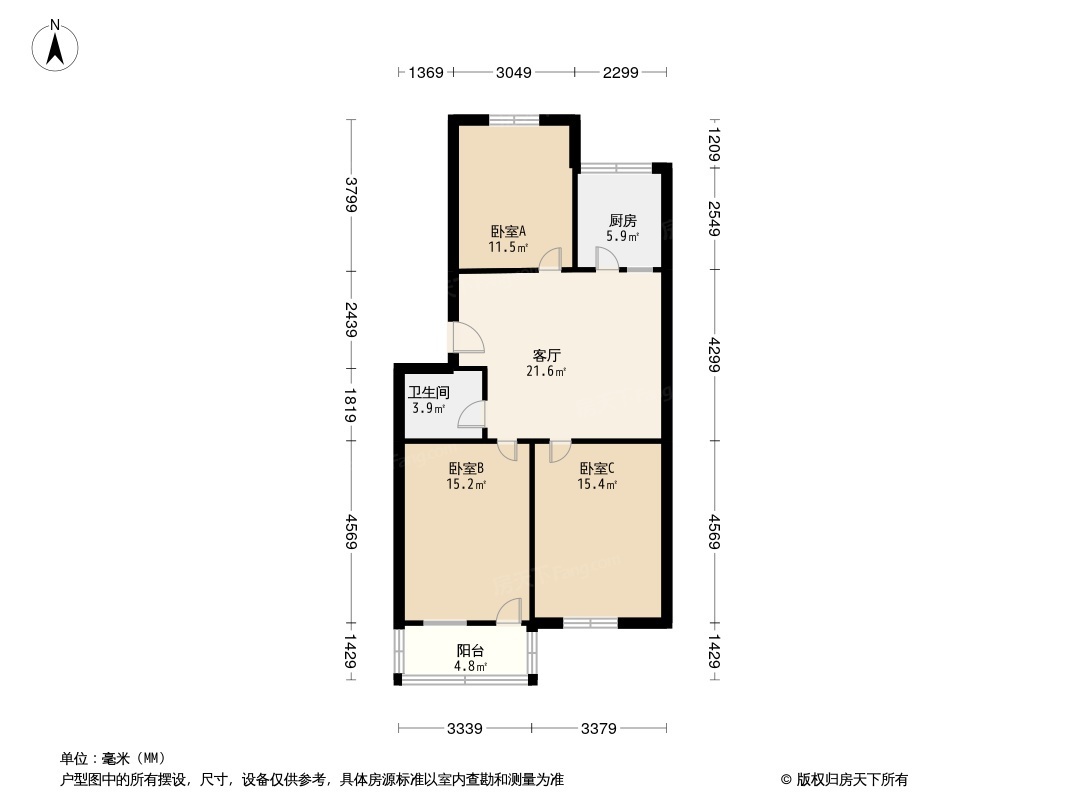 乐园小区户型图