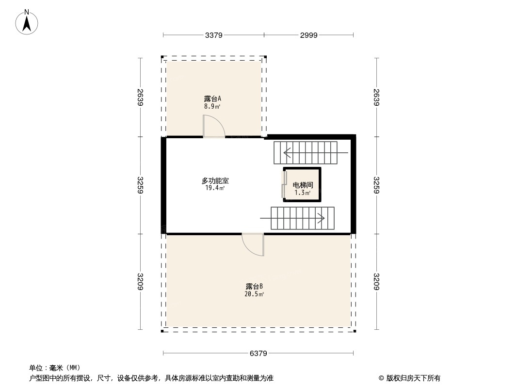 郑地美景东望户型图