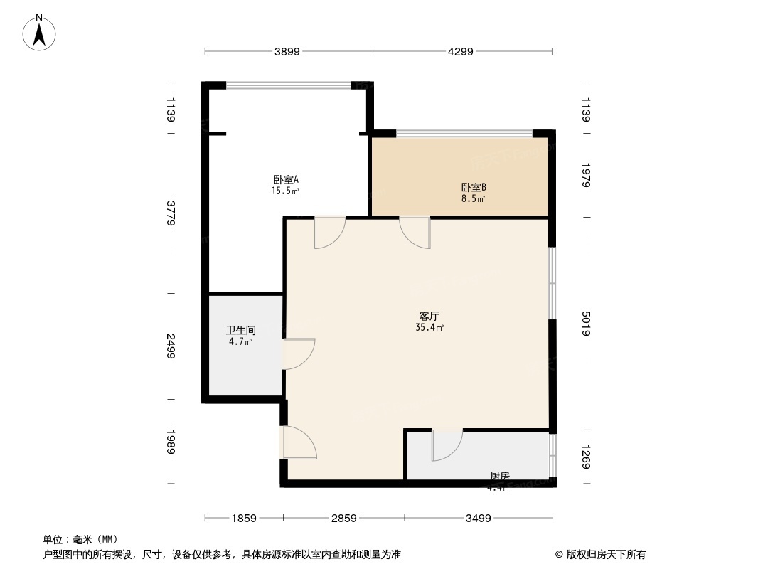 长江瑞景户型图