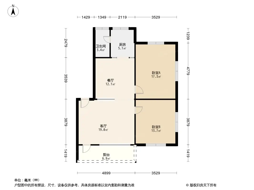 圭峰北路住宅楼户型图