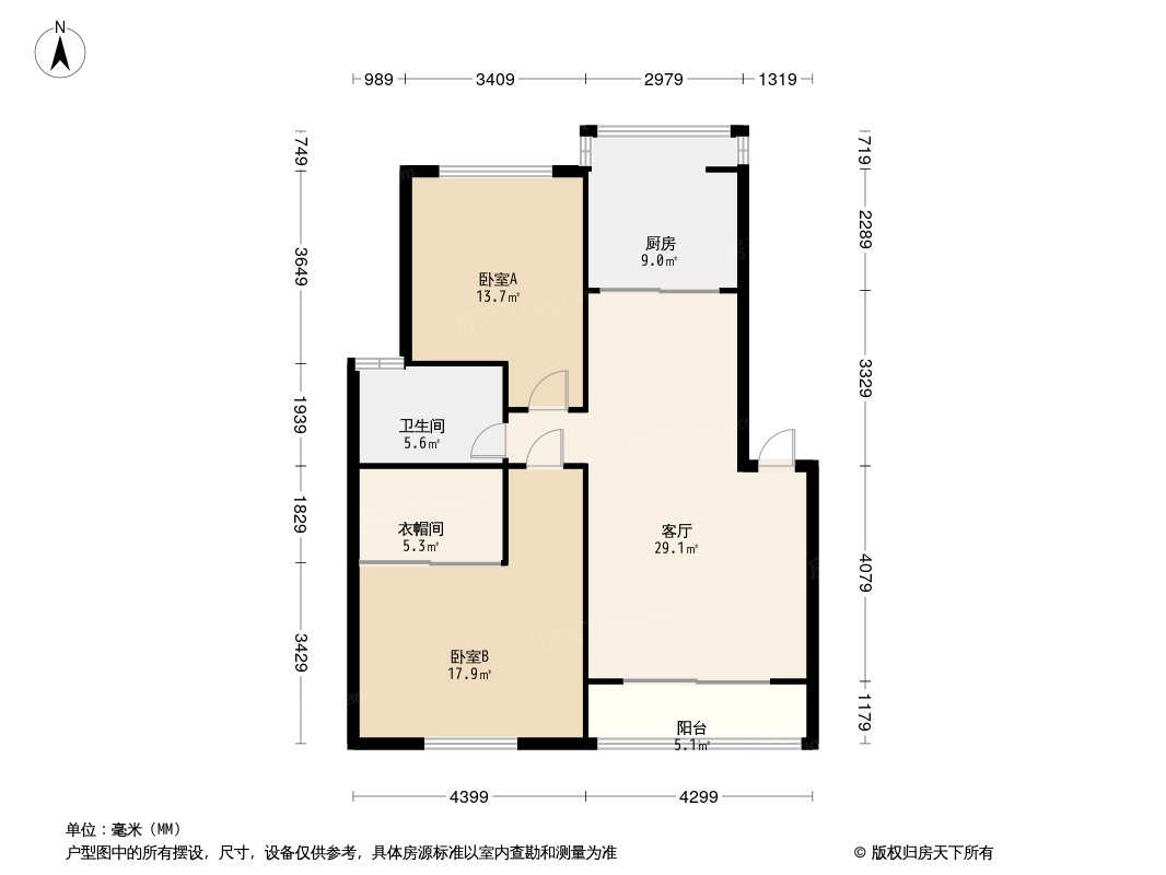 兰花苑户型图