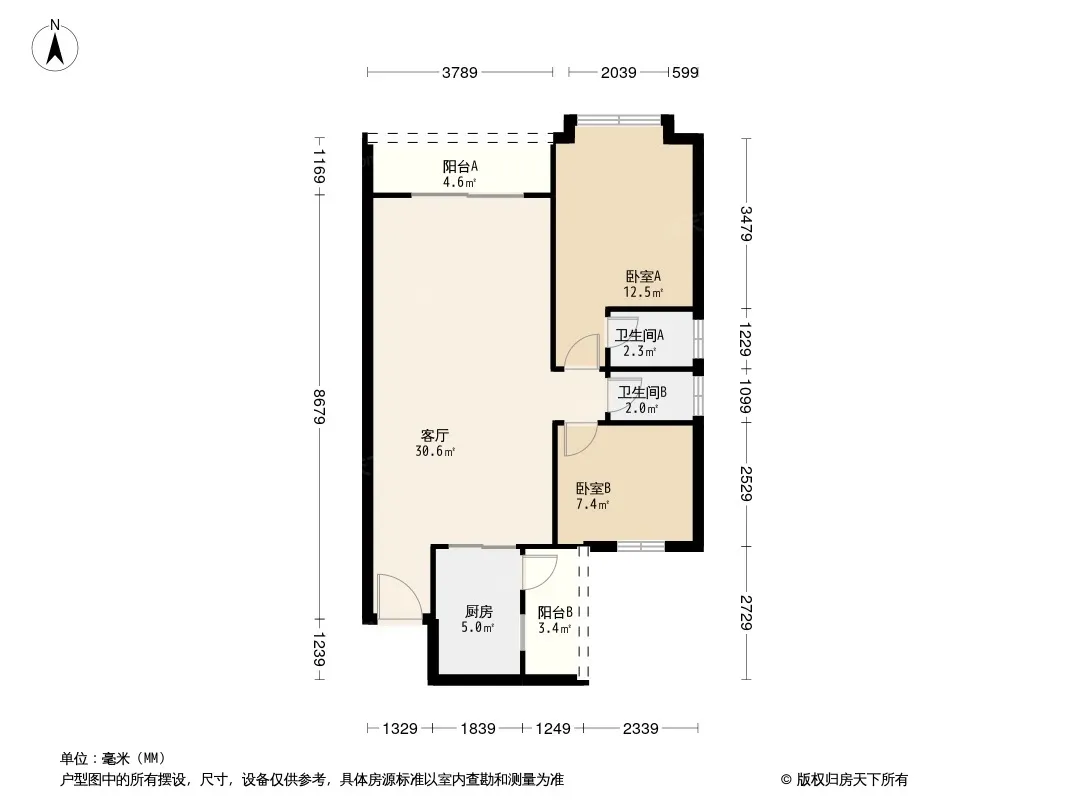 鸿铵楼户型图