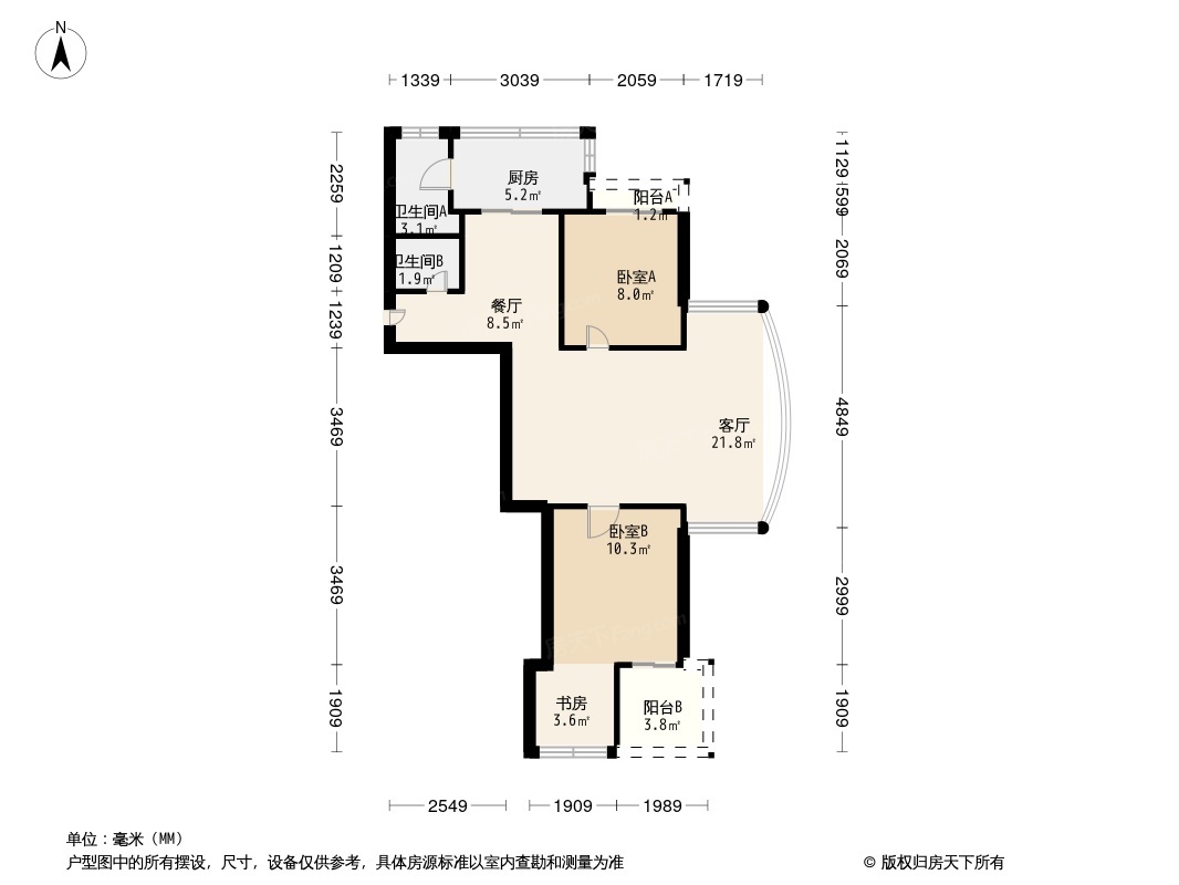 先锋苑小区户型图