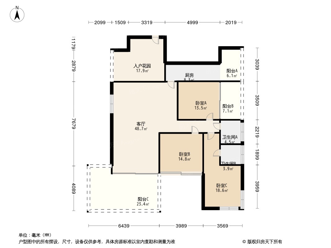 金色海岸户型图