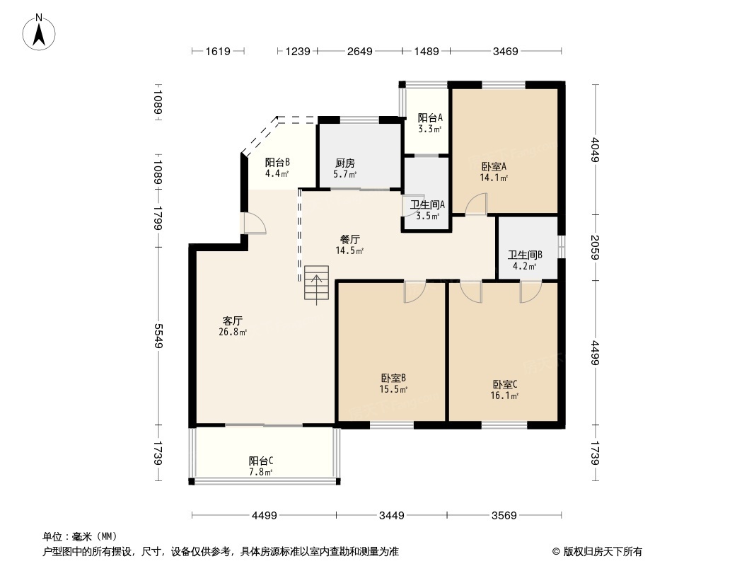 龙隐山庄户型图