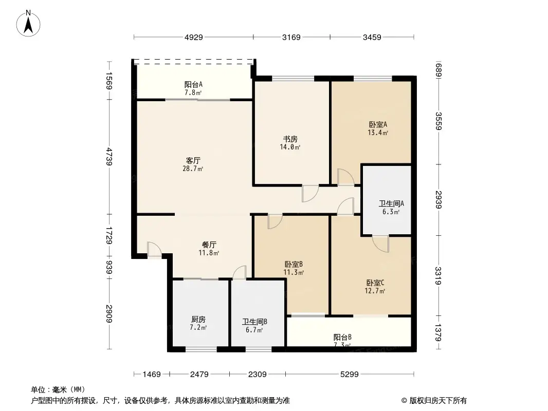 康盛花园户型图