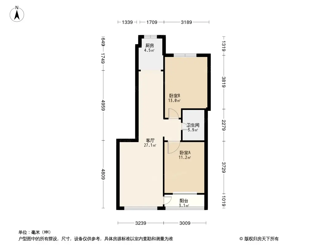 锦绣满堂户型图