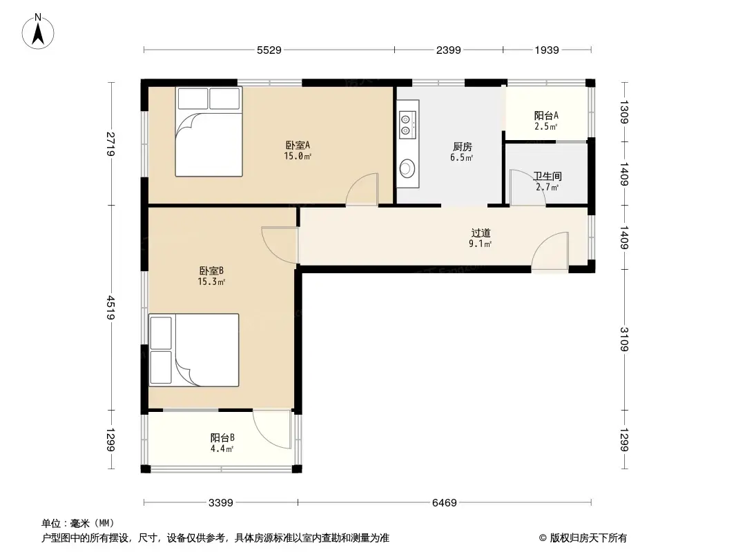 杭州路1号户型图