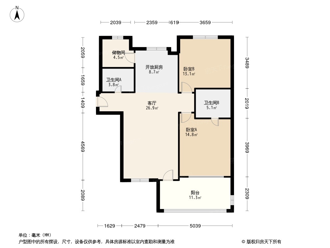 水木华庭户型图