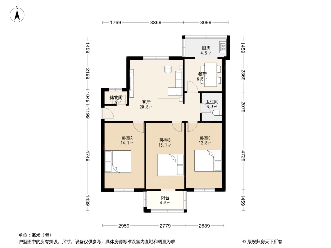 新春小区户型图