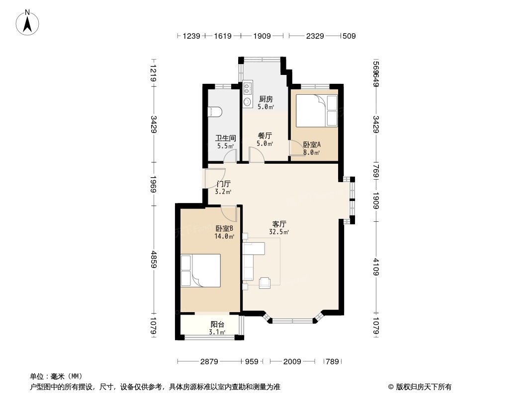 光大东风家园户型图