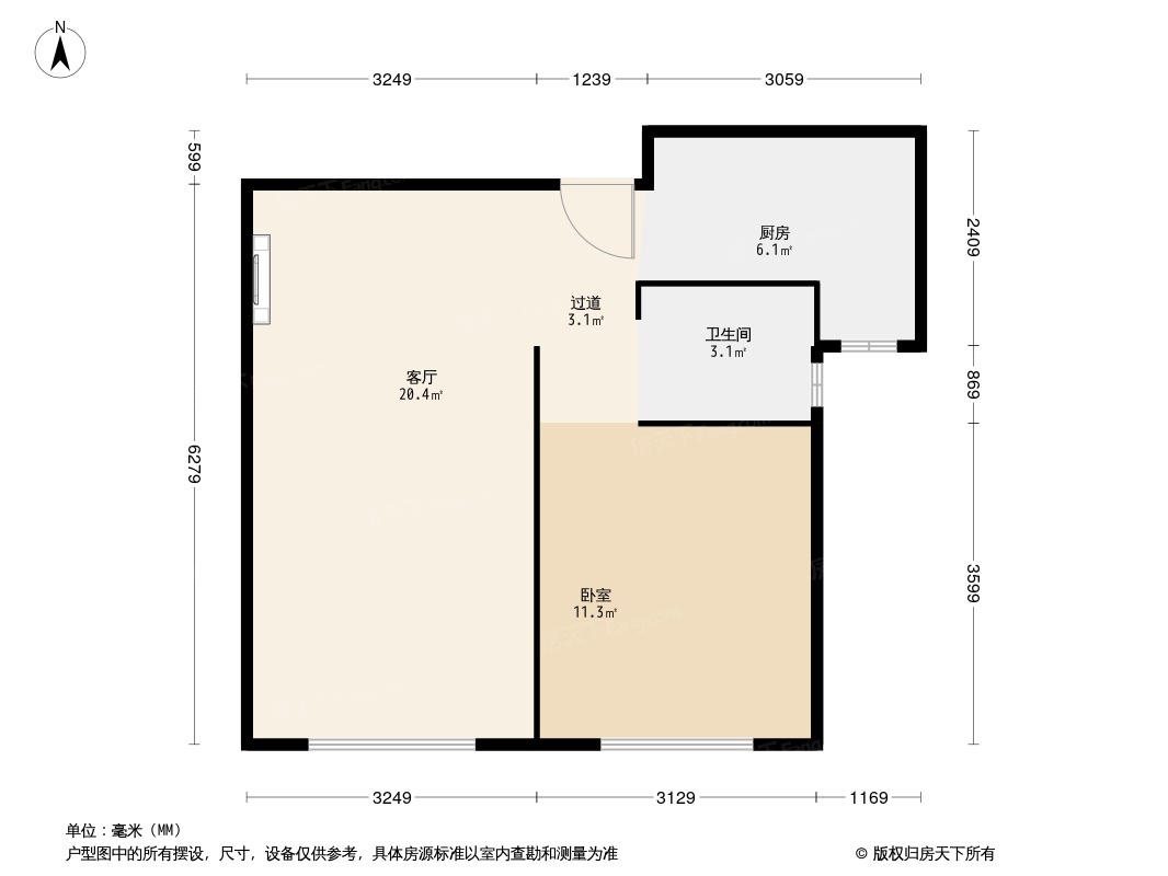 华丰金山花园户型图