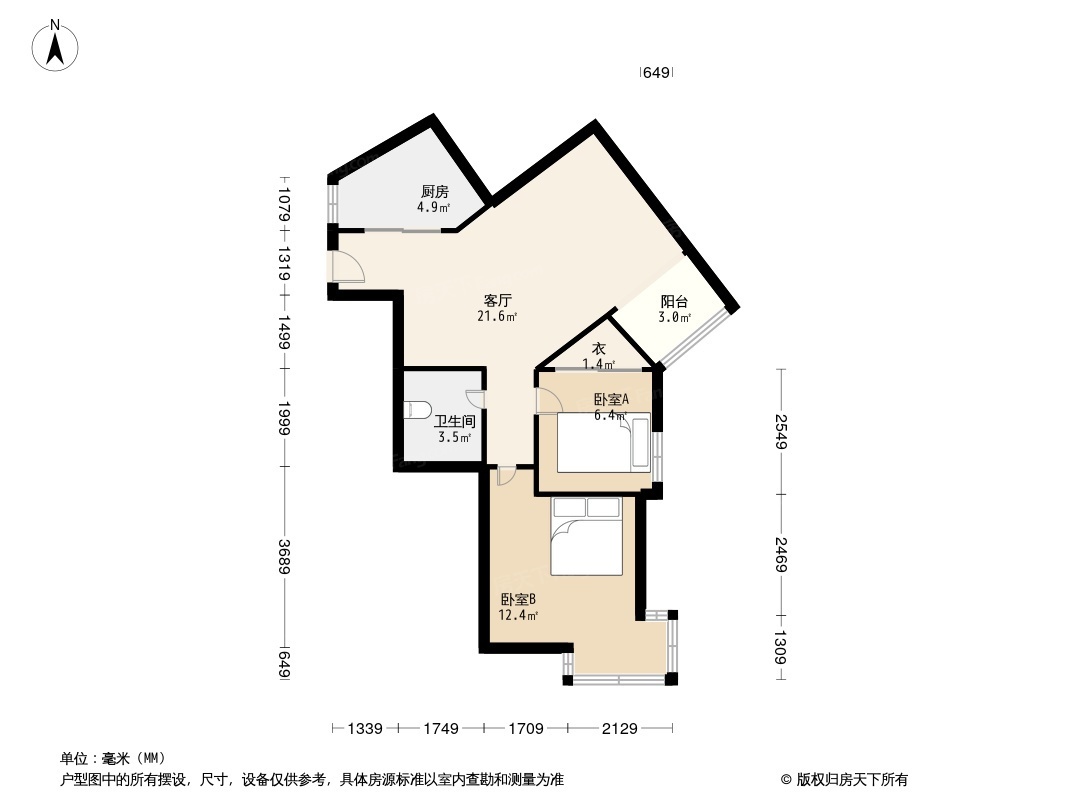 宜昌馨苑户型图