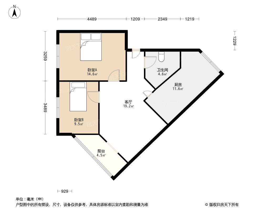 浮山后一小区户型图