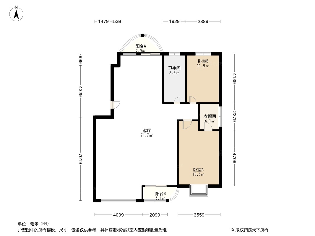 山水家园二期户型图