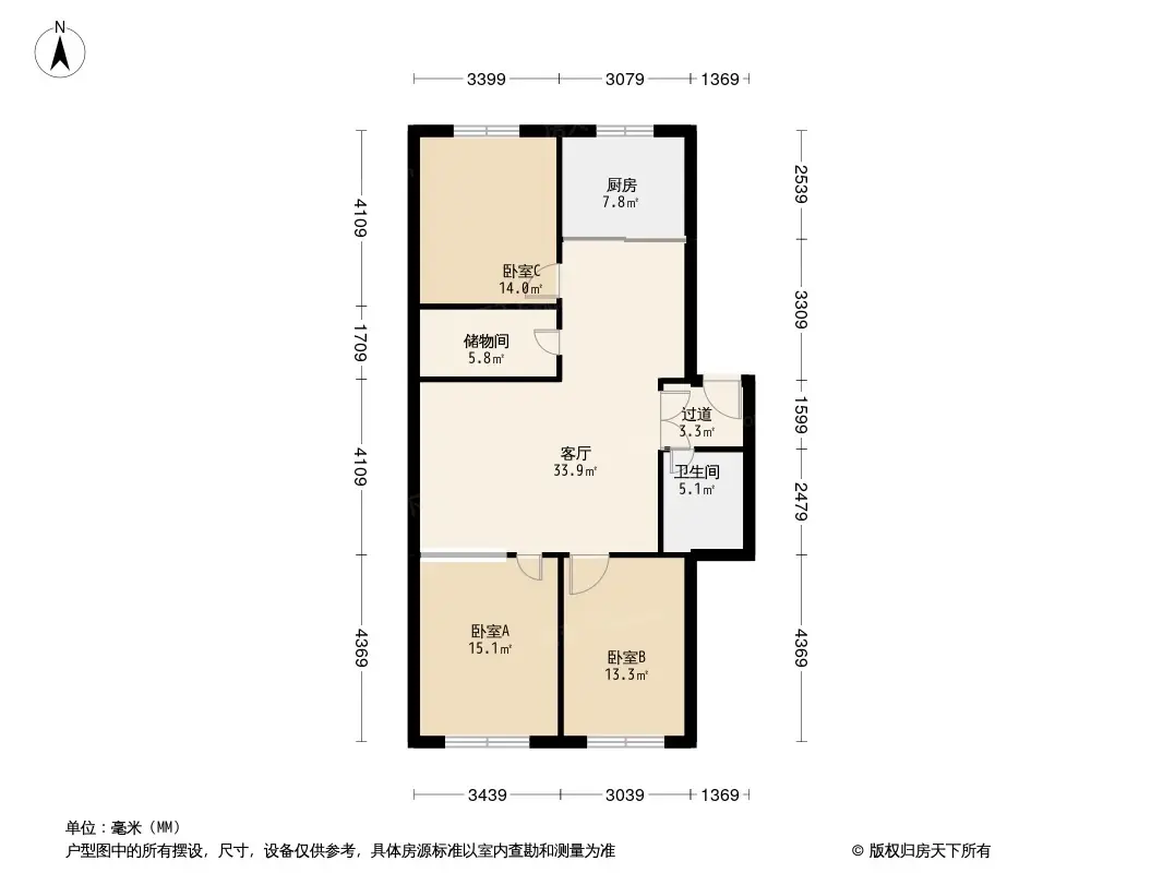 亿达小区户型图