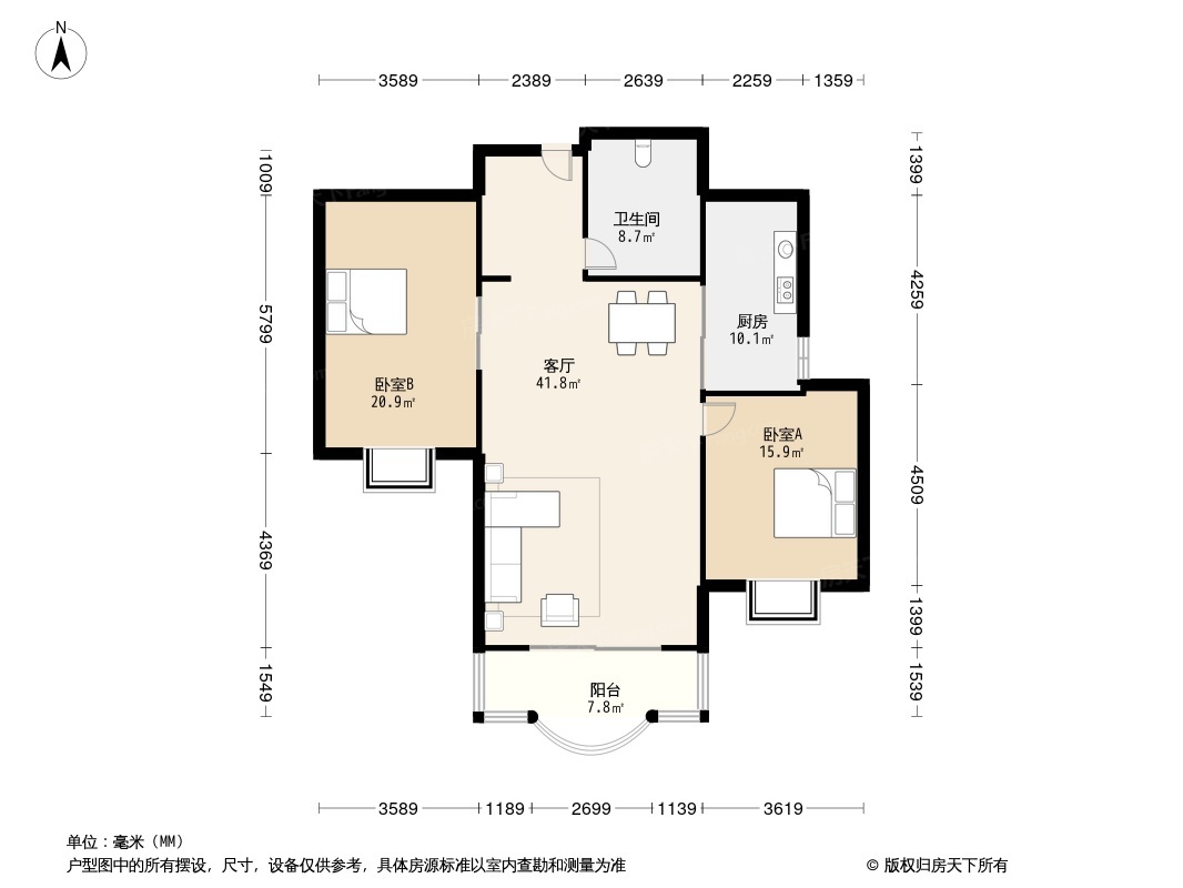 隆和怡海世家户型图