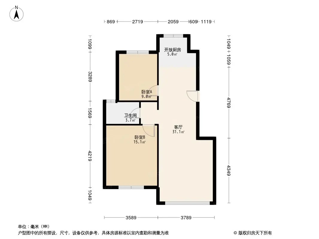 鼎盛佳苑之琥珀城户型图