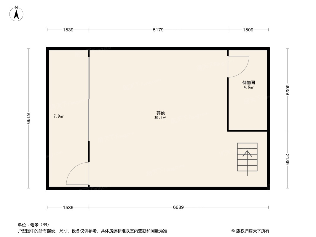 高龙湾1号户型图