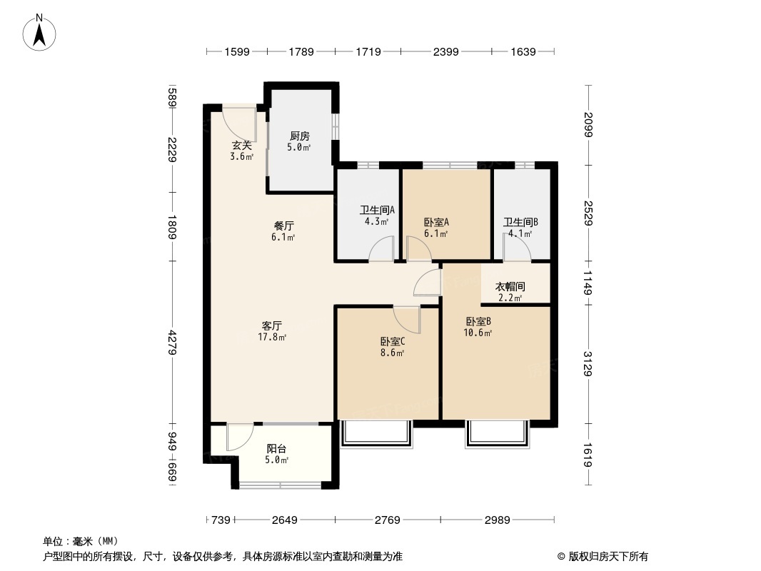 胶州华润城户型图