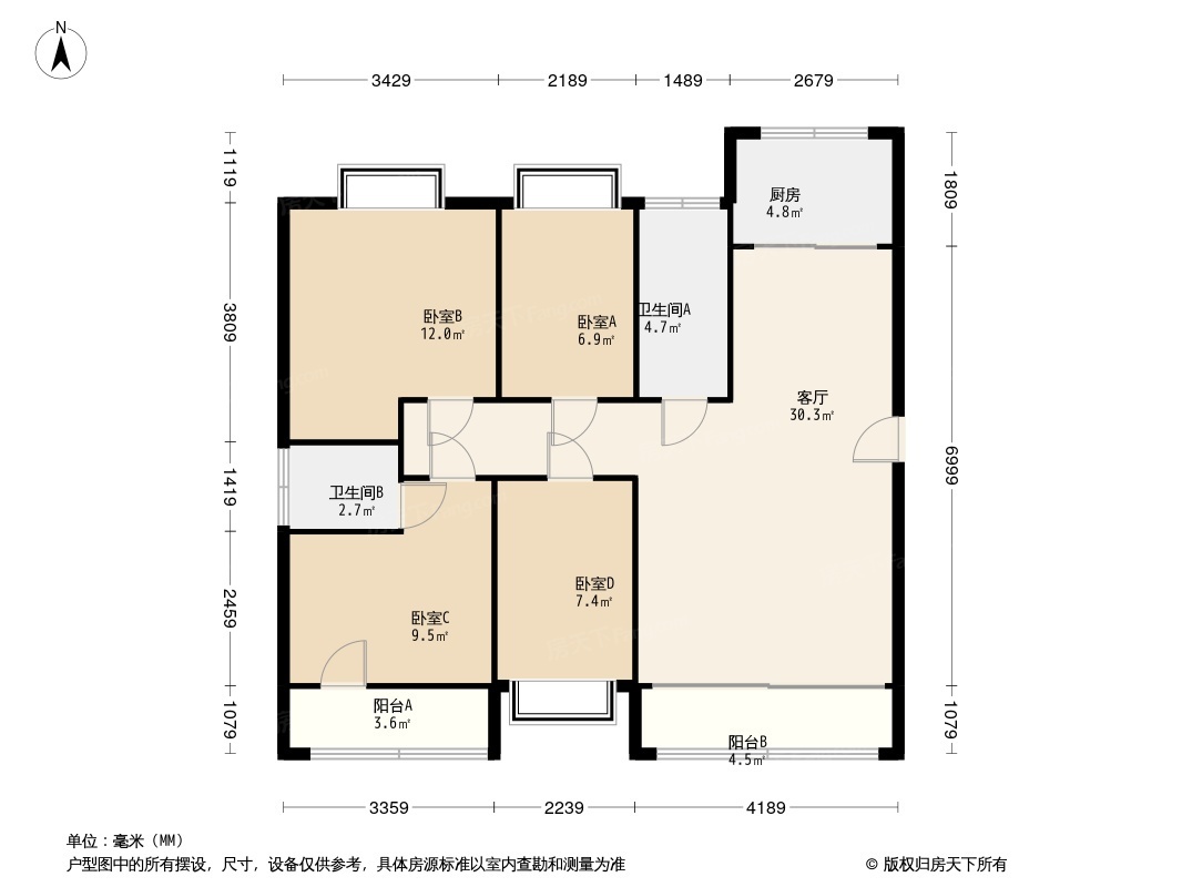 大唐书香世家户型图