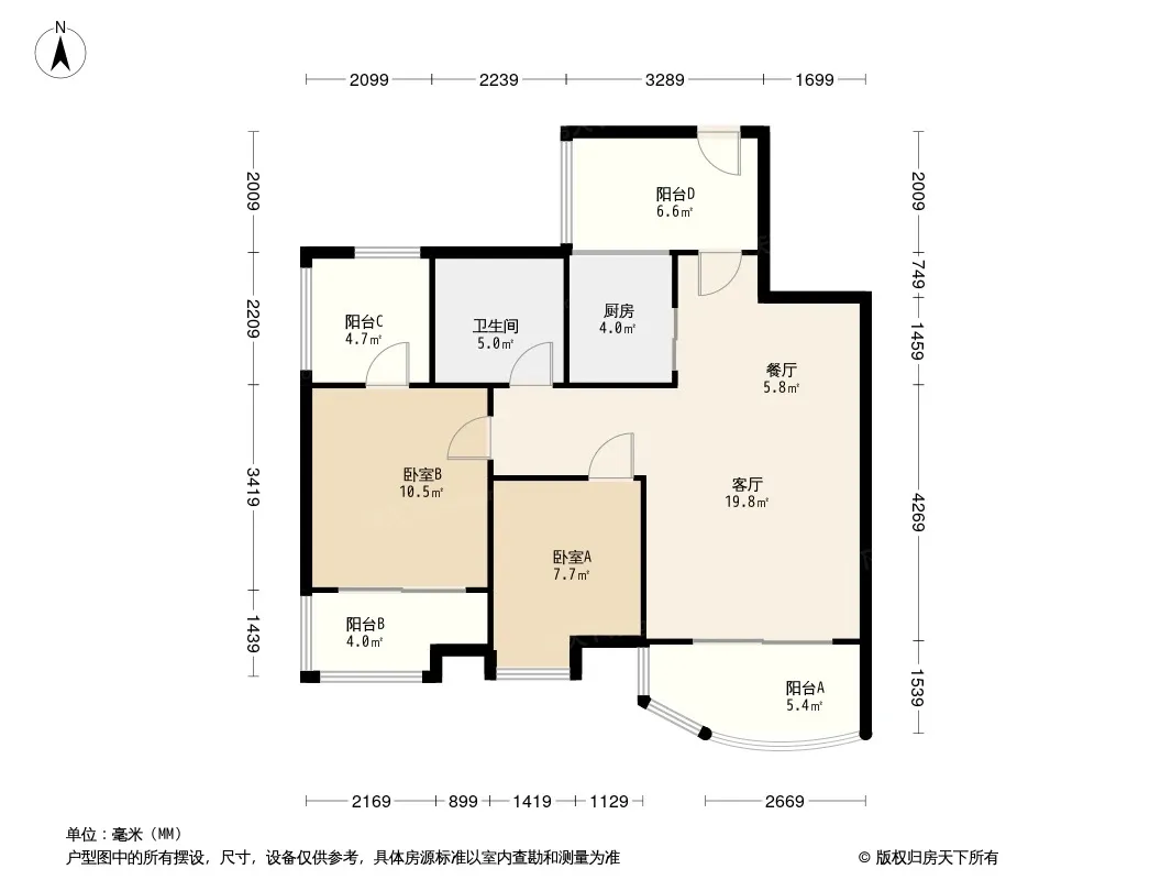 鑫河国际花园户型图