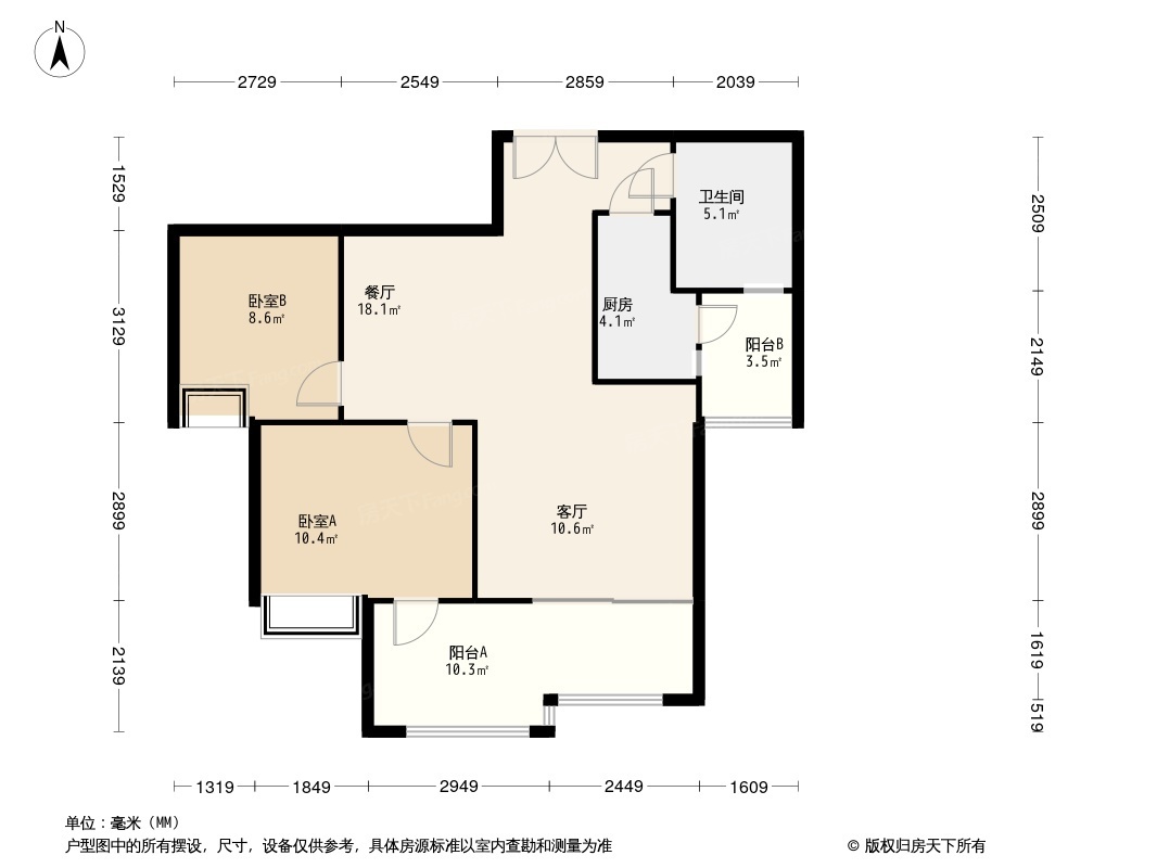 圣菲壹号户型图