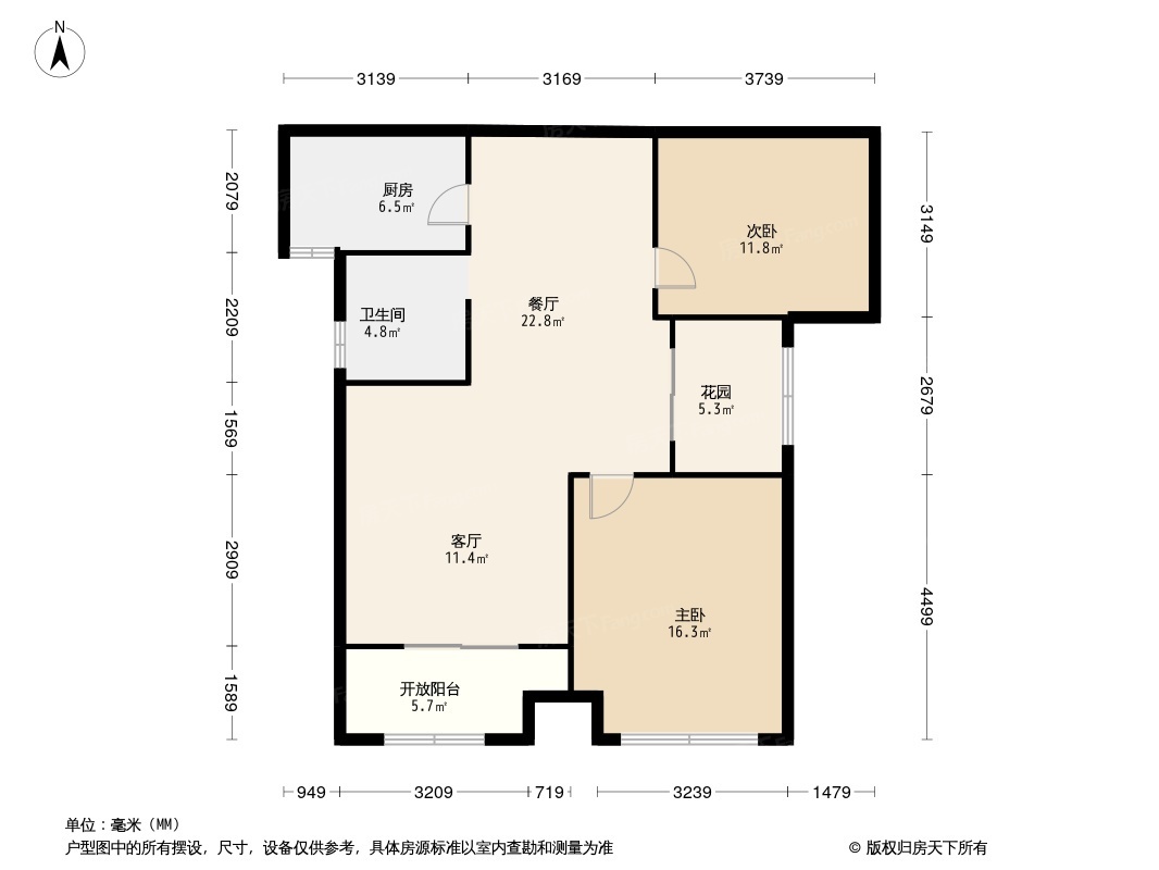 吉地澜花语户型图