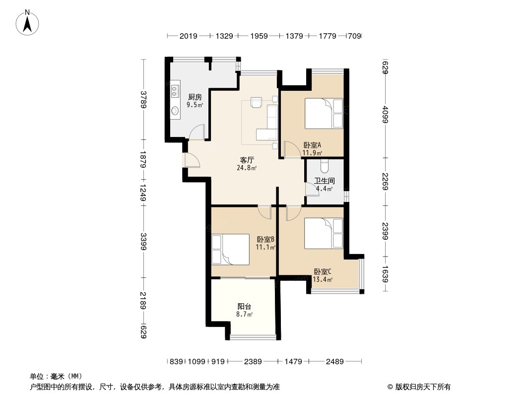 山水泉城南城户型图