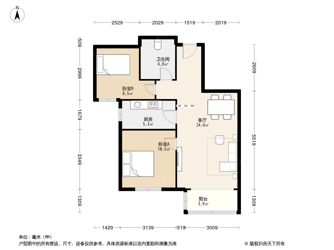 龙湖原山别墅户型图